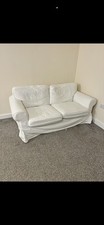 IKEA 2-Seater Sofa   White 