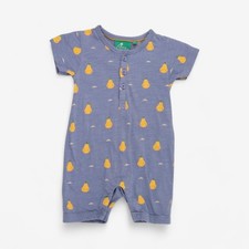 Little Green Radicals, Blue Shortie Romper With Pears, 12-18 Months WOR33JGPB...