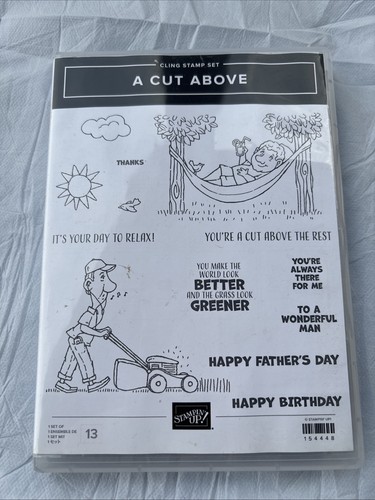 Stampin cut above cling - stampin, up