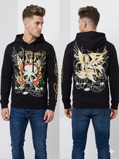 Ed Hardy Black Skull & Flames