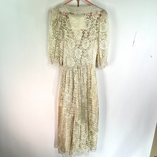 Vintage s clear lace - 60's,
