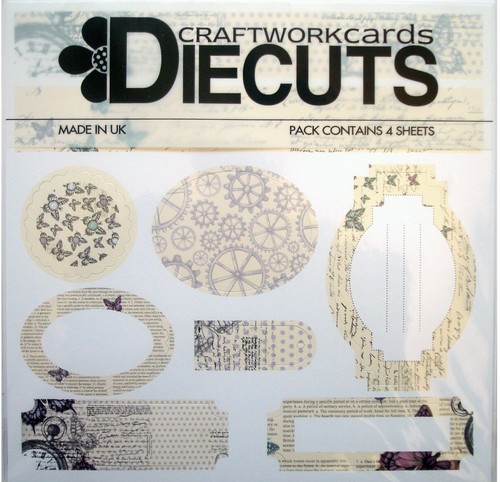 Time flies die cut message - flies, die-cut