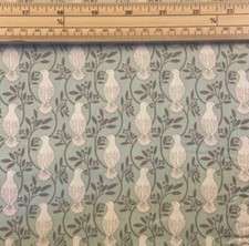 Fat Quarter Dove House On Mint