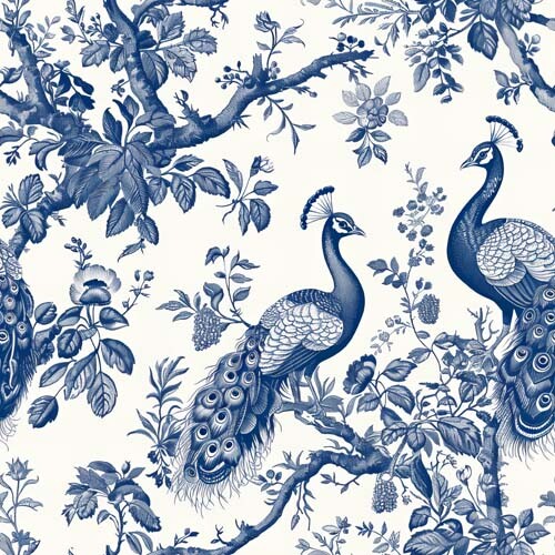 40x blue peacock - blue, peel