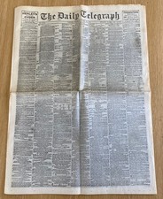 The Daily Telegraph RARE 1st