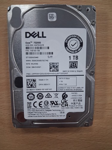Hard drive dell - hard, 8dn1y