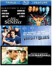 Football Triple Feature Bluray
