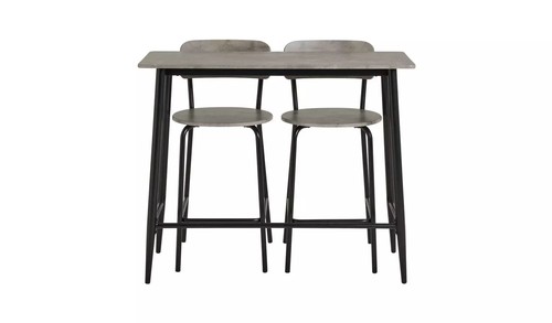 Grey dining table 2x - table,