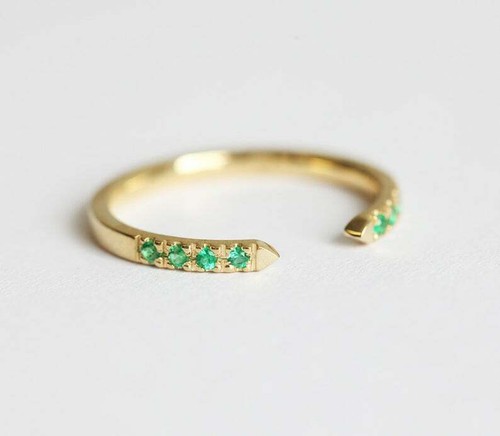 1ct lab created emerald - lab-created,