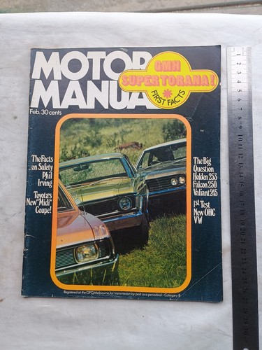 1971 motor magazine v8 - hg,