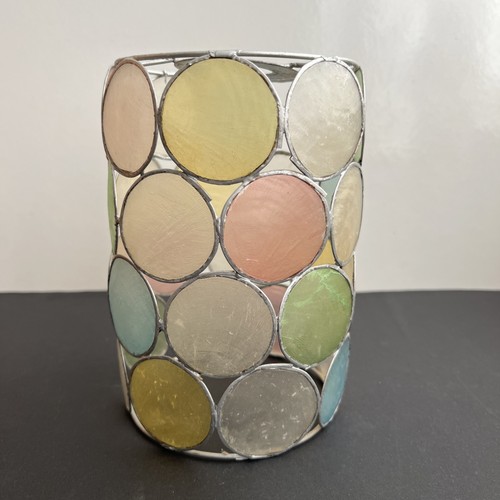 Vintage capiz shell light - vintage,