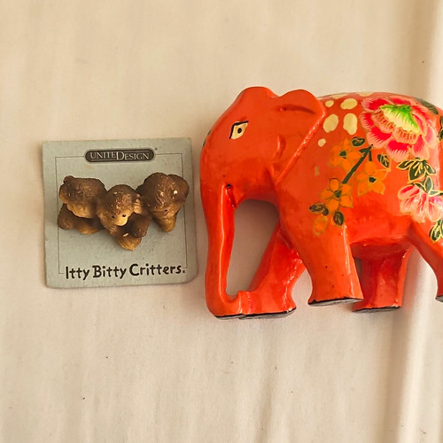 Elephant wooden - elephant,