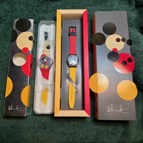 Swatch damien hirst mickey - x,