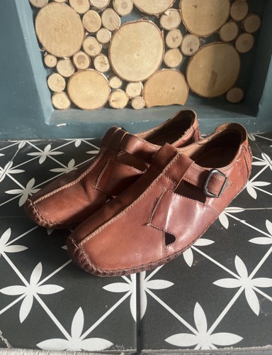 Pikolinos brown leather - brown,