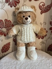 Teddy bear Aran jumper,socks