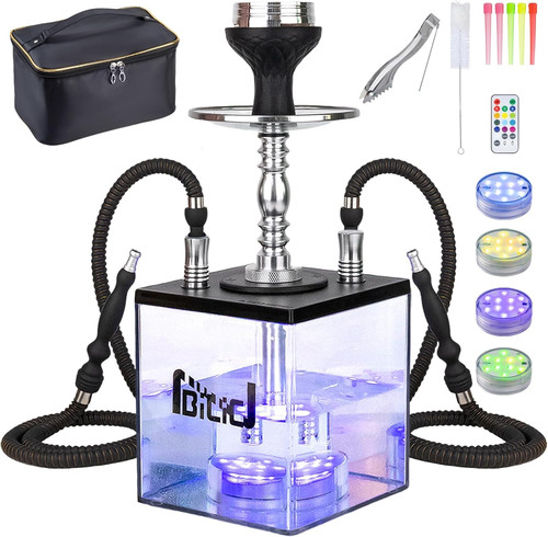 Acrylic cube hose - hose, shisha