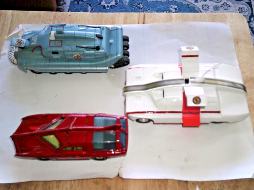 Captain scarlet vehicles - captain,