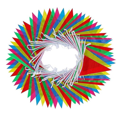 50m bunting 100 flags - 100,