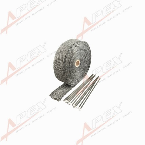 Fiberglass exhaust thermo wrap - thermo,