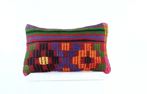 Kilim pillow cover - cover, 12x20