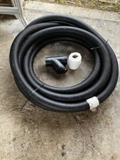 80mm Perforated land drainage pipe (12m) with geotextile sock