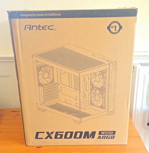 Antec cx600m wood argb mini - argb,