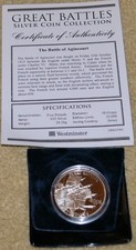SILVER FIVE POUND JERSEY COIN