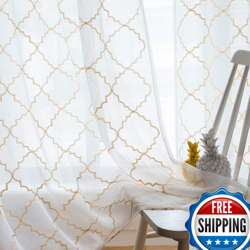 Mystic home embroidery sheer - mystic-home,