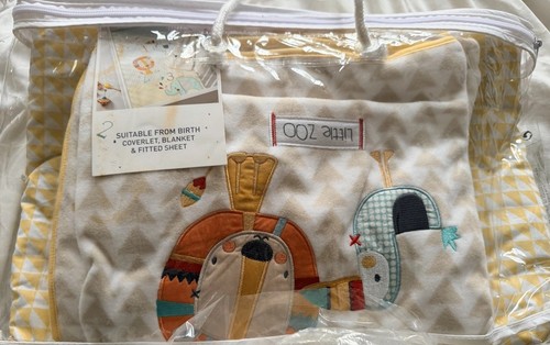 Next little zoo cot coverlet - zoo,