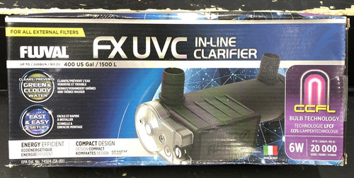 Fluval uvc line - fx, in-line