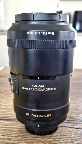 Sigma 105 macro hsm - f2.8, dg