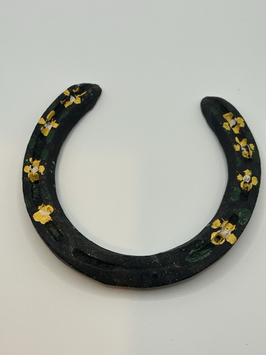 Vintage iron horseshoe - , hand