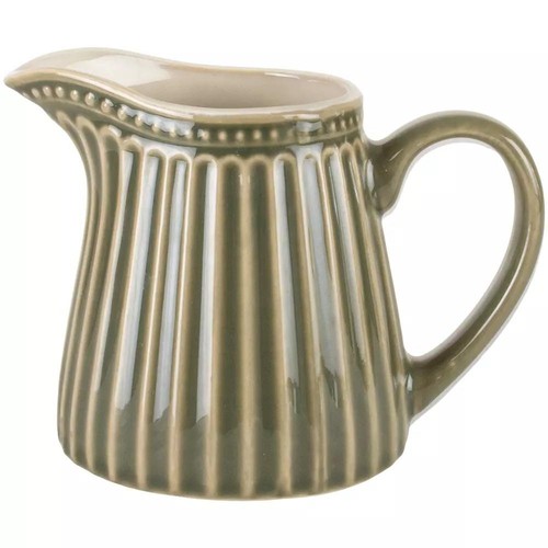 Green jug pitcher - jug, pitcher,