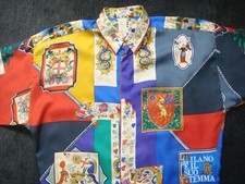 Versace silk shirt + silk