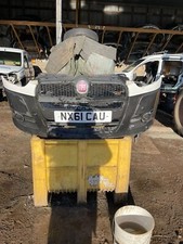 FIAT DOBLO MK2 2010-2017 BUMPER FRONT VAN WHITE 249 AND UNPAINTED