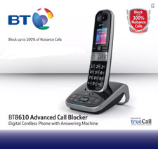 BT 8610 Cordless Phone with Answering Machine & Advanced Call Blocker