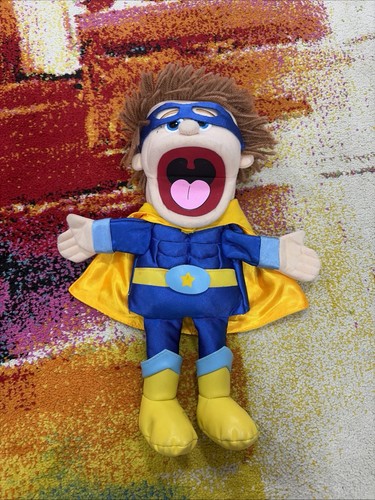 Silly puppets superhero peach - silly, superhero,