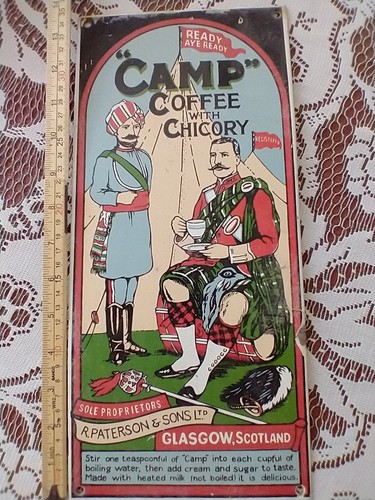 Enamel camp coffee - coffee, metal