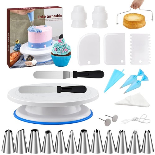 Cake decorating tools - cake, supplies
