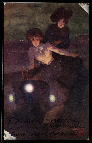 Artist postcard raphael - artist,