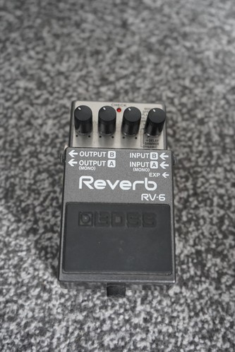Boss reverb guitar - rv-6,