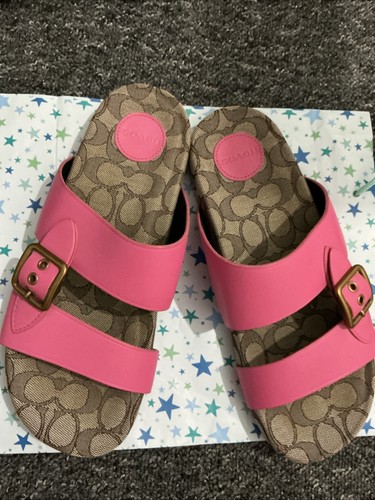 Women coach pink leather - coach,