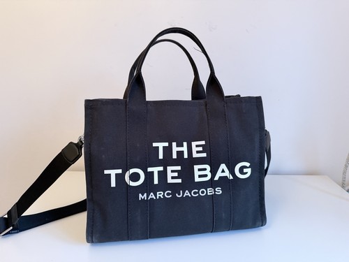 Marc jacobs black canvas tote - marc,