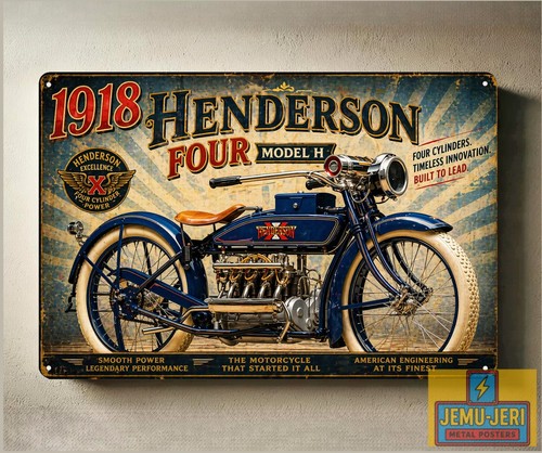 1918 henderson four - 1918, model