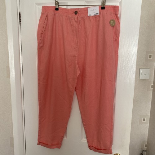 Matalan papaya crop trousers - papaya,