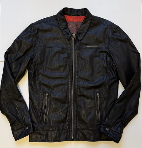 Superdry leather racing - leather,