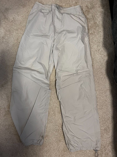 Zara trousers white cargo - white,