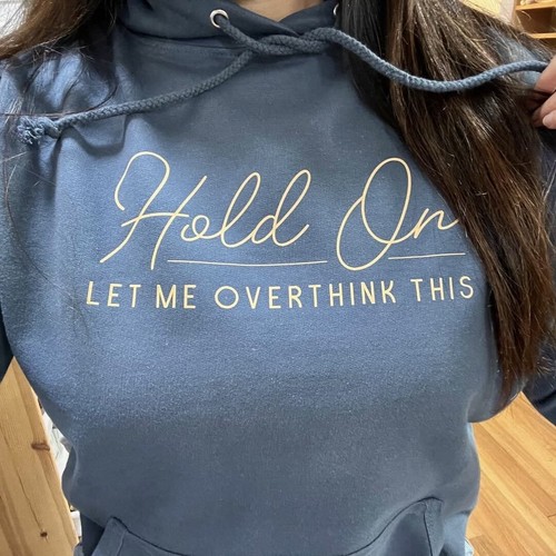 Slogan hoodie unisex let - hoodie,