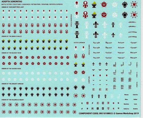 Warhammer 40k adepta sororitas - 40k,