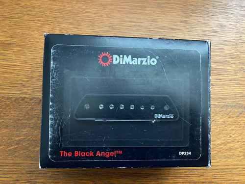 Dimarzio black angel acoustic - black,